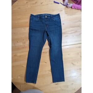 American Eagle Jeans Womens Size 20 long 360 Stretch Jegging High Rise Plus